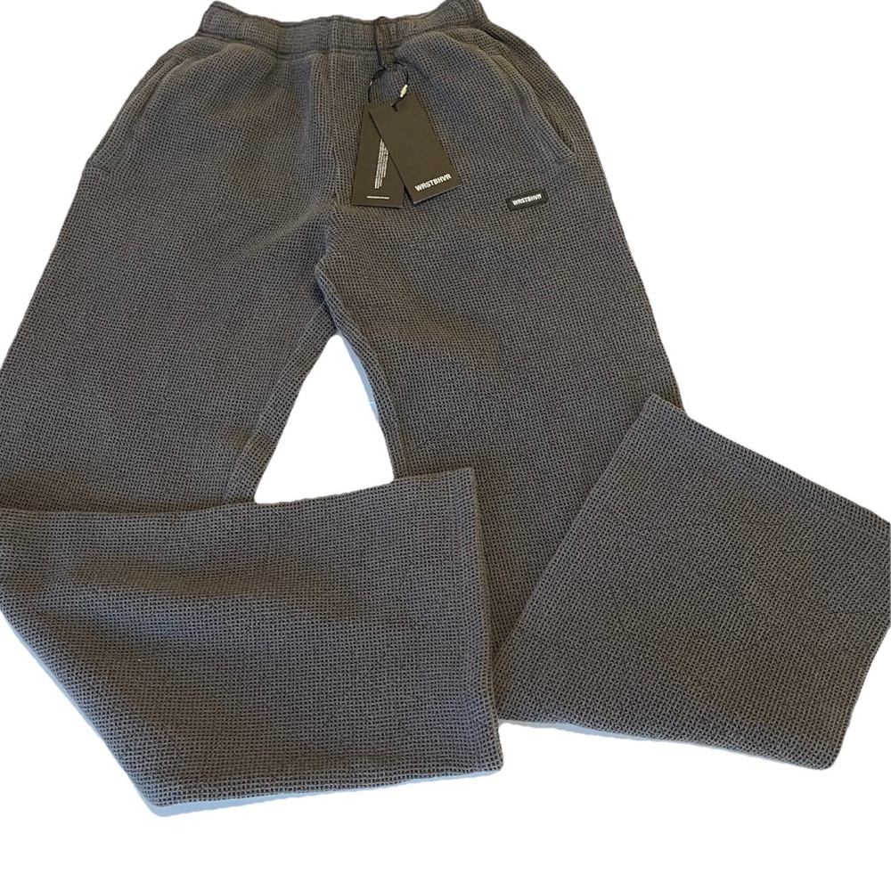 Worst Behavior Pants Lyra Black Small Lyra Waffle Lounge Athleisure WRSTBHVR